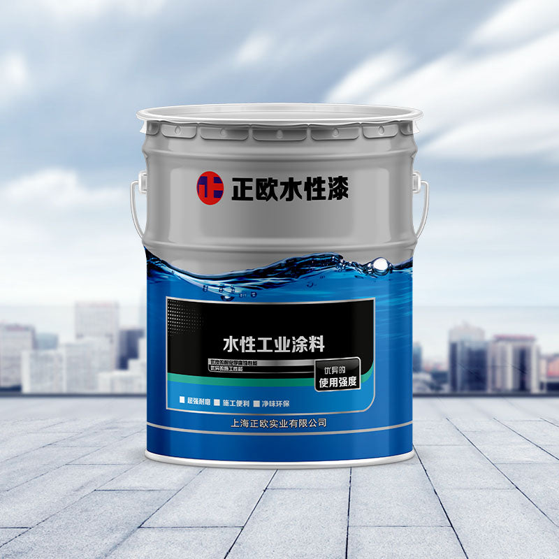 Water based anti-corrosion paint for steel structures