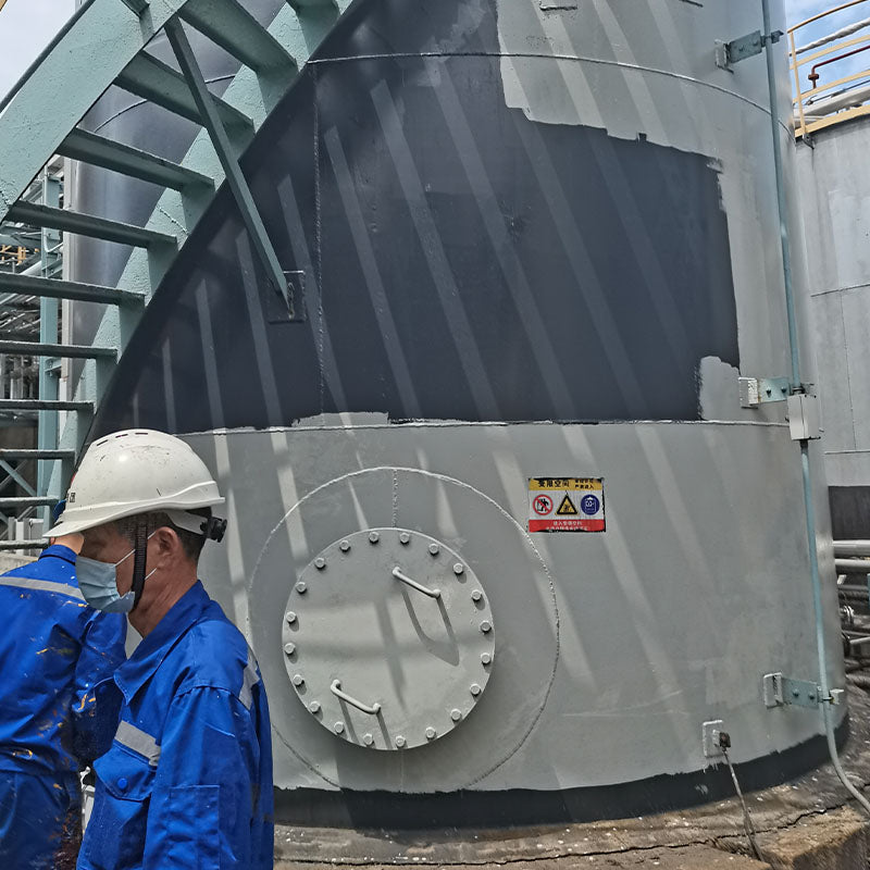 Water based anti-corrosion paint for steel structures