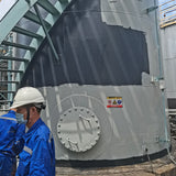 Water based anti-corrosion paint for steel structures